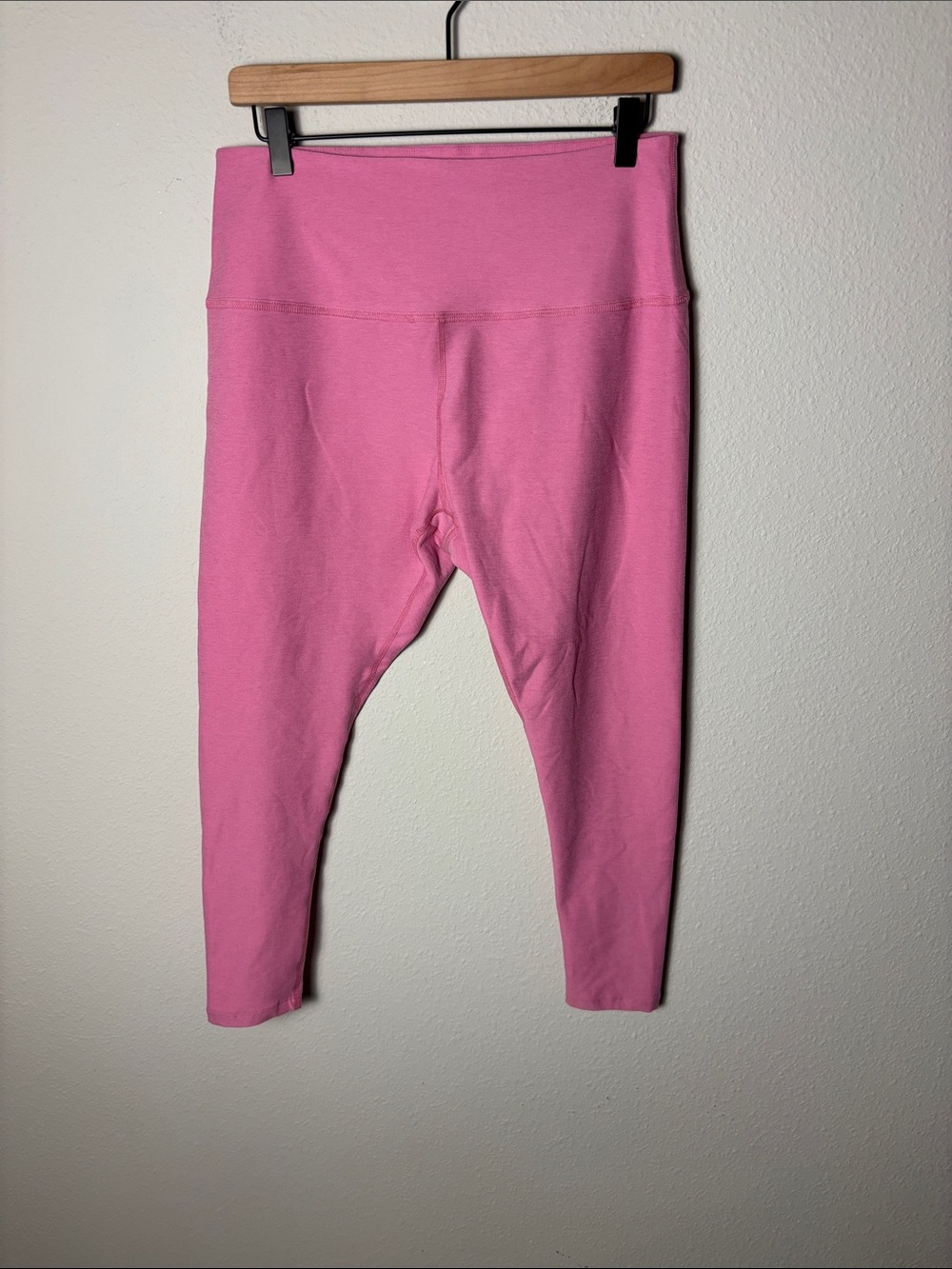 Beyond Yoga Spacedye Caught In The Midi High Waisted Legging Pink Heather